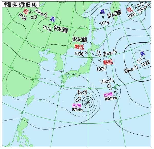 8月13日6時時点