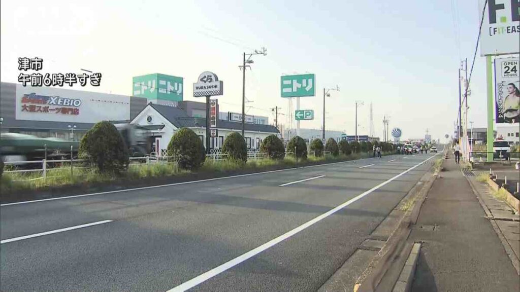 津市国道23号の事故現場はどこ？